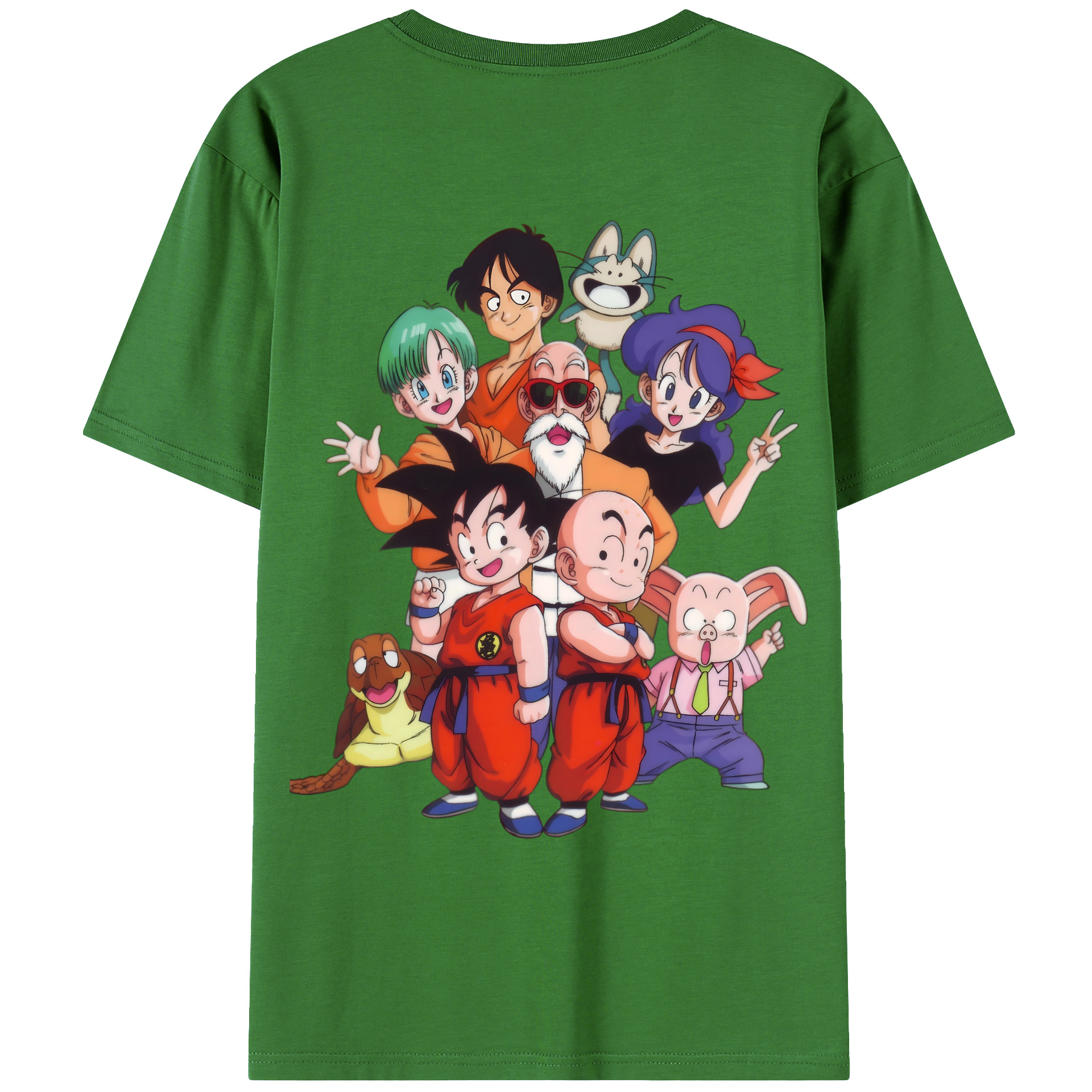 （画像用） ドラゴンボール DRAGON BALL レディース半袖Tシャツ(バックプリント)